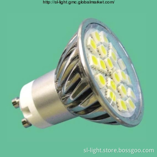20pcs 4W 5050SMD Fan-sharp Indoor Dimmable GU10 LED Spot Light